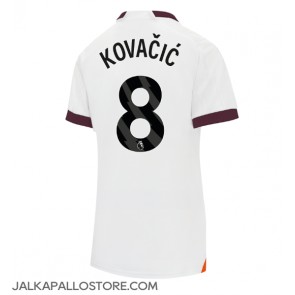 Manchester City Mateo Kovacic #8 Vieraspaita Naisten 2023-24 Lyhythihainen